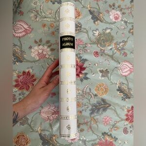 Vintage White Photo Album